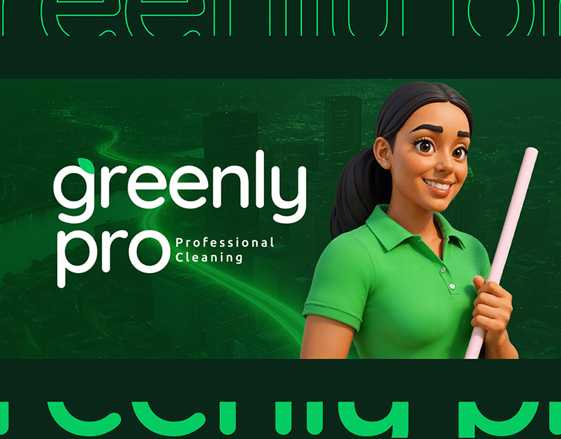 Capa do projeto Greenly Pro — Brand & Strategy no Behance